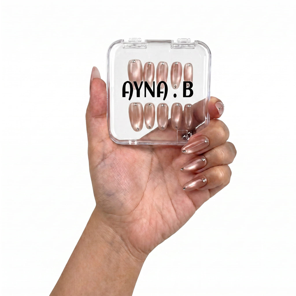 Glazed Ombre With Studs