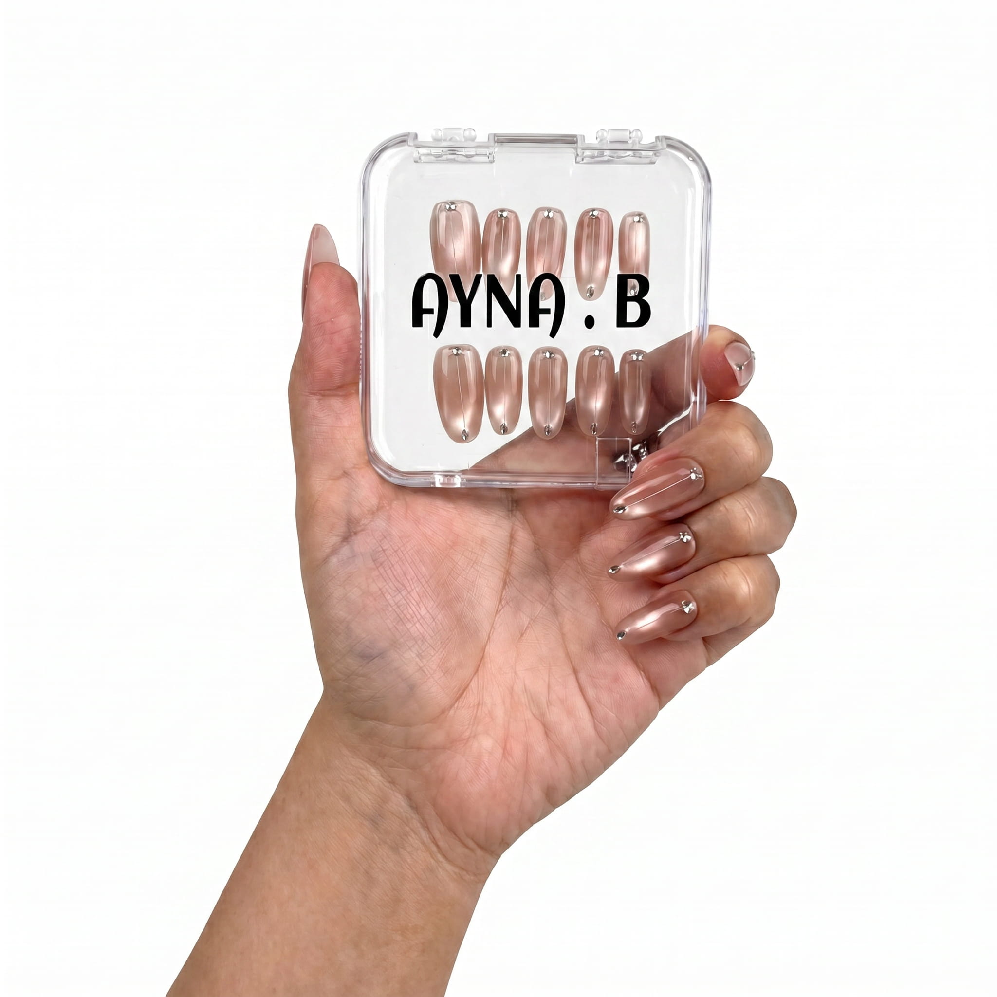 Glazed Ombre With Studs