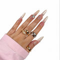 Pink Ombre French Tip
